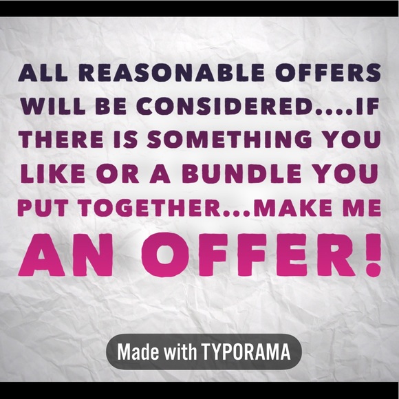 Other - Make me an offer